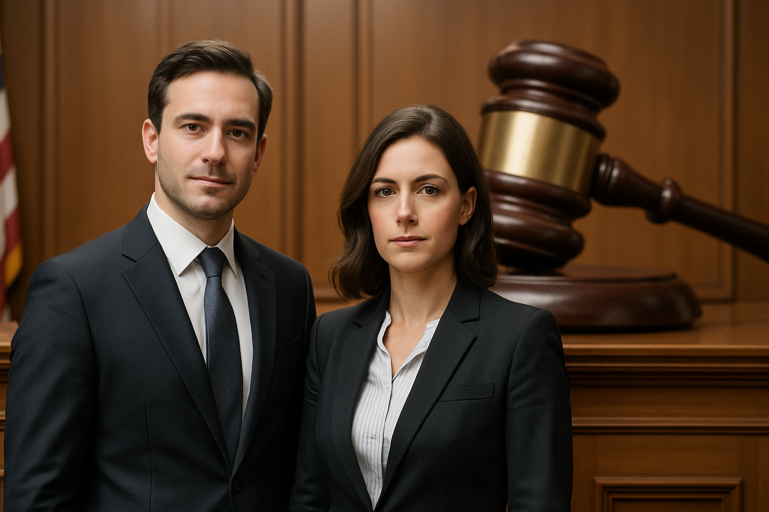 Equipe de advogados e advogadas